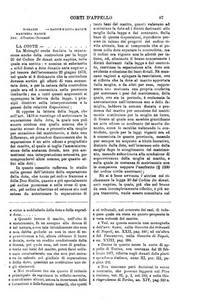 Annali della giurisprudenza italiana raccolta generale delle decisioni delle Corti di cassazione e d'appello in materia civile, criminale, commerciale, di diritto pubblico e amministrativo, e di procedura civile e penale