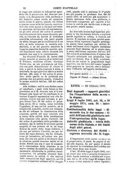 Annali della giurisprudenza italiana raccolta generale delle decisioni delle Corti di cassazione e d'appello in materia civile, criminale, commerciale, di diritto pubblico e amministrativo, e di procedura civile e penale