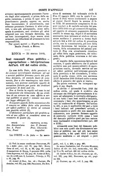 Annali della giurisprudenza italiana raccolta generale delle decisioni delle Corti di cassazione e d'appello in materia civile, criminale, commerciale, di diritto pubblico e amministrativo, e di procedura civile e penale