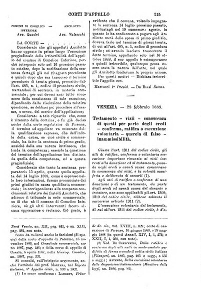 Annali della giurisprudenza italiana raccolta generale delle decisioni delle Corti di cassazione e d'appello in materia civile, criminale, commerciale, di diritto pubblico e amministrativo, e di procedura civile e penale