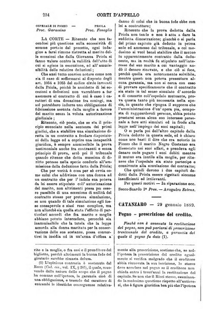 Annali della giurisprudenza italiana raccolta generale delle decisioni delle Corti di cassazione e d'appello in materia civile, criminale, commerciale, di diritto pubblico e amministrativo, e di procedura civile e penale