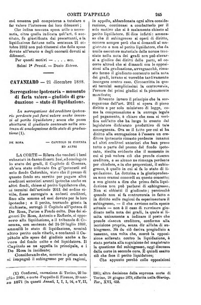 Annali della giurisprudenza italiana raccolta generale delle decisioni delle Corti di cassazione e d'appello in materia civile, criminale, commerciale, di diritto pubblico e amministrativo, e di procedura civile e penale