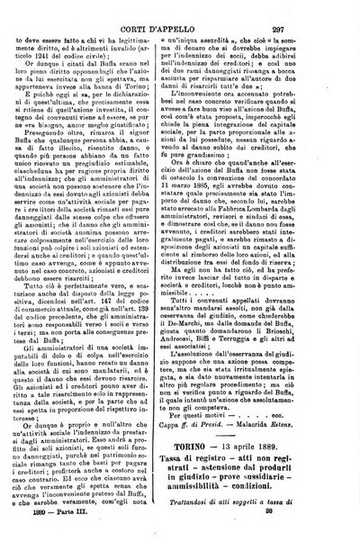 Annali della giurisprudenza italiana raccolta generale delle decisioni delle Corti di cassazione e d'appello in materia civile, criminale, commerciale, di diritto pubblico e amministrativo, e di procedura civile e penale