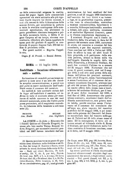 Annali della giurisprudenza italiana raccolta generale delle decisioni delle Corti di cassazione e d'appello in materia civile, criminale, commerciale, di diritto pubblico e amministrativo, e di procedura civile e penale