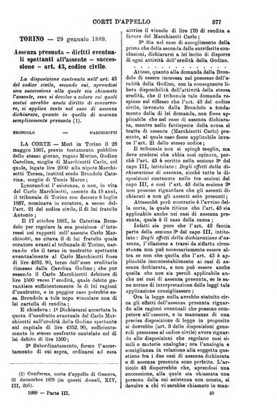 Annali della giurisprudenza italiana raccolta generale delle decisioni delle Corti di cassazione e d'appello in materia civile, criminale, commerciale, di diritto pubblico e amministrativo, e di procedura civile e penale