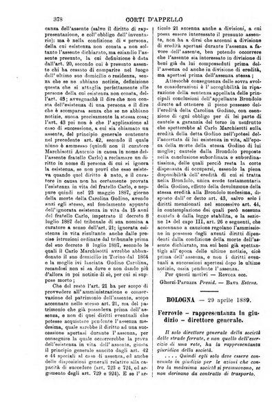 Annali della giurisprudenza italiana raccolta generale delle decisioni delle Corti di cassazione e d'appello in materia civile, criminale, commerciale, di diritto pubblico e amministrativo, e di procedura civile e penale