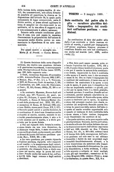 Annali della giurisprudenza italiana raccolta generale delle decisioni delle Corti di cassazione e d'appello in materia civile, criminale, commerciale, di diritto pubblico e amministrativo, e di procedura civile e penale