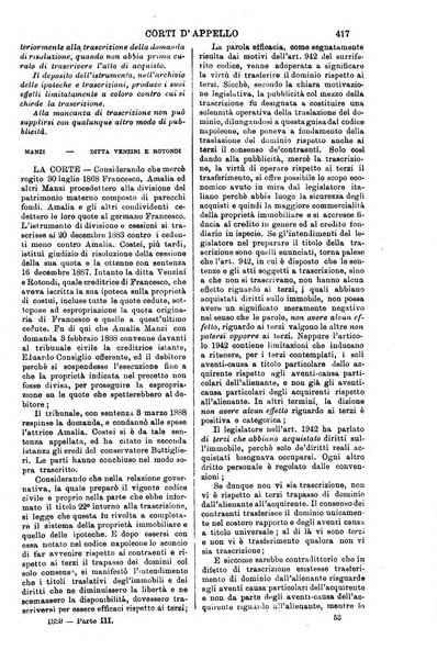 Annali della giurisprudenza italiana raccolta generale delle decisioni delle Corti di cassazione e d'appello in materia civile, criminale, commerciale, di diritto pubblico e amministrativo, e di procedura civile e penale