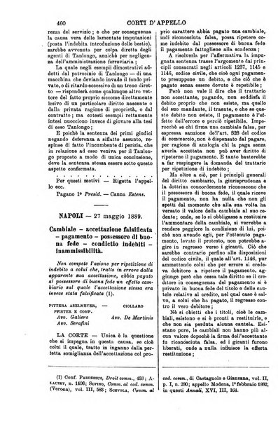 Annali della giurisprudenza italiana raccolta generale delle decisioni delle Corti di cassazione e d'appello in materia civile, criminale, commerciale, di diritto pubblico e amministrativo, e di procedura civile e penale