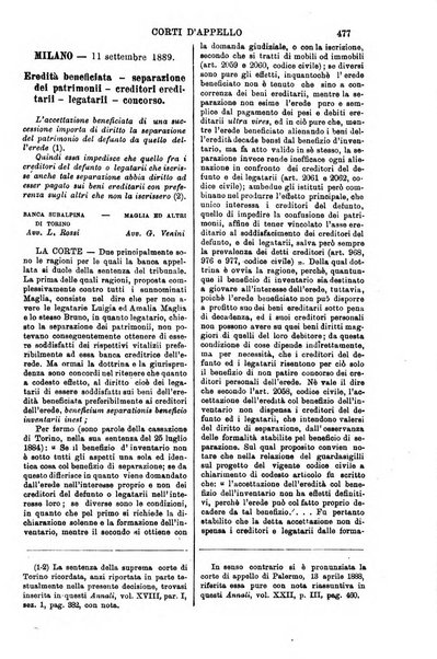 Annali della giurisprudenza italiana raccolta generale delle decisioni delle Corti di cassazione e d'appello in materia civile, criminale, commerciale, di diritto pubblico e amministrativo, e di procedura civile e penale