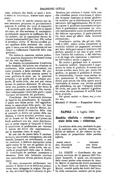 Annali della giurisprudenza italiana raccolta generale delle decisioni delle Corti di cassazione e d'appello in materia civile, criminale, commerciale, di diritto pubblico e amministrativo, e di procedura civile e penale