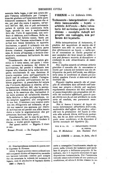 Annali della giurisprudenza italiana raccolta generale delle decisioni delle Corti di cassazione e d'appello in materia civile, criminale, commerciale, di diritto pubblico e amministrativo, e di procedura civile e penale