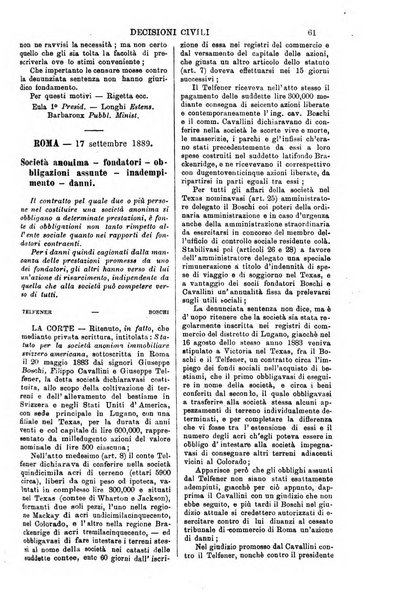 Annali della giurisprudenza italiana raccolta generale delle decisioni delle Corti di cassazione e d'appello in materia civile, criminale, commerciale, di diritto pubblico e amministrativo, e di procedura civile e penale