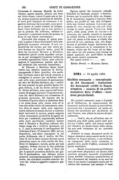 Annali della giurisprudenza italiana raccolta generale delle decisioni delle Corti di cassazione e d'appello in materia civile, criminale, commerciale, di diritto pubblico e amministrativo, e di procedura civile e penale