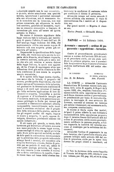 Annali della giurisprudenza italiana raccolta generale delle decisioni delle Corti di cassazione e d'appello in materia civile, criminale, commerciale, di diritto pubblico e amministrativo, e di procedura civile e penale