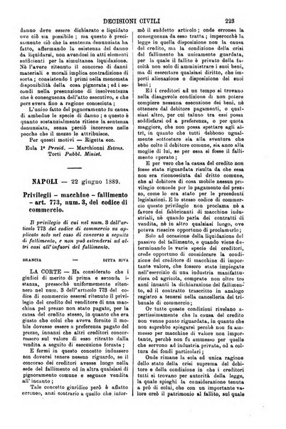 Annali della giurisprudenza italiana raccolta generale delle decisioni delle Corti di cassazione e d'appello in materia civile, criminale, commerciale, di diritto pubblico e amministrativo, e di procedura civile e penale