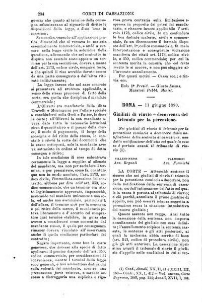 Annali della giurisprudenza italiana raccolta generale delle decisioni delle Corti di cassazione e d'appello in materia civile, criminale, commerciale, di diritto pubblico e amministrativo, e di procedura civile e penale