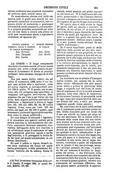 Annali della giurisprudenza italiana raccolta generale delle decisioni delle Corti di cassazione e d'appello in materia civile, criminale, commerciale, di diritto pubblico e amministrativo, e di procedura civile e penale