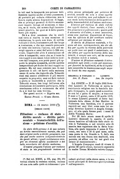 Annali della giurisprudenza italiana raccolta generale delle decisioni delle Corti di cassazione e d'appello in materia civile, criminale, commerciale, di diritto pubblico e amministrativo, e di procedura civile e penale