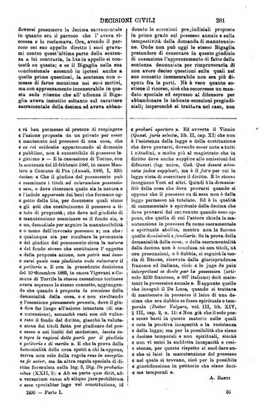 Annali della giurisprudenza italiana raccolta generale delle decisioni delle Corti di cassazione e d'appello in materia civile, criminale, commerciale, di diritto pubblico e amministrativo, e di procedura civile e penale