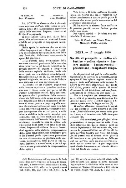 Annali della giurisprudenza italiana raccolta generale delle decisioni delle Corti di cassazione e d'appello in materia civile, criminale, commerciale, di diritto pubblico e amministrativo, e di procedura civile e penale