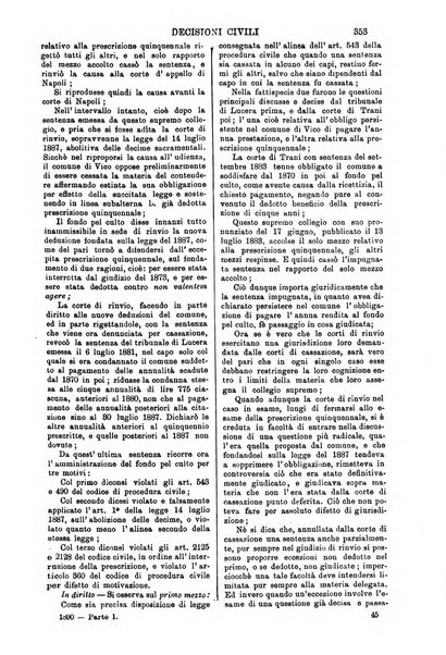 Annali della giurisprudenza italiana raccolta generale delle decisioni delle Corti di cassazione e d'appello in materia civile, criminale, commerciale, di diritto pubblico e amministrativo, e di procedura civile e penale