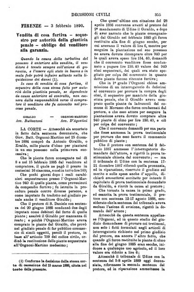 Annali della giurisprudenza italiana raccolta generale delle decisioni delle Corti di cassazione e d'appello in materia civile, criminale, commerciale, di diritto pubblico e amministrativo, e di procedura civile e penale