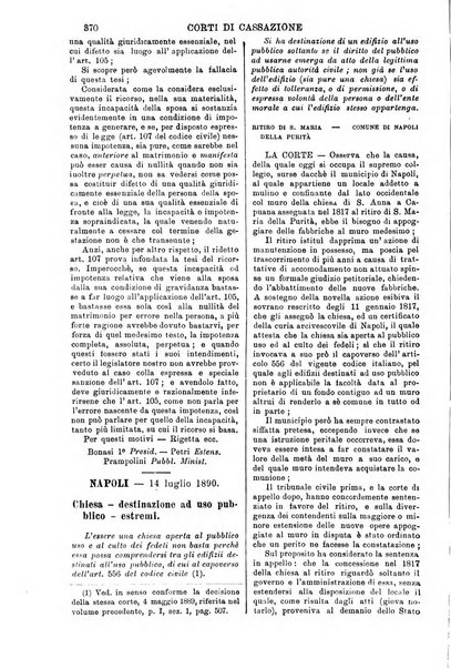 Annali della giurisprudenza italiana raccolta generale delle decisioni delle Corti di cassazione e d'appello in materia civile, criminale, commerciale, di diritto pubblico e amministrativo, e di procedura civile e penale