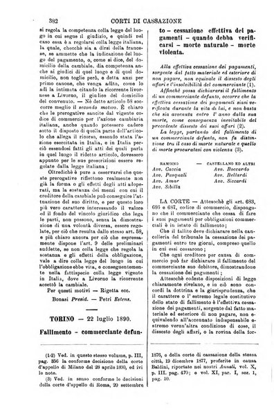 Annali della giurisprudenza italiana raccolta generale delle decisioni delle Corti di cassazione e d'appello in materia civile, criminale, commerciale, di diritto pubblico e amministrativo, e di procedura civile e penale