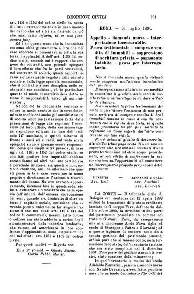 Annali della giurisprudenza italiana raccolta generale delle decisioni delle Corti di cassazione e d'appello in materia civile, criminale, commerciale, di diritto pubblico e amministrativo, e di procedura civile e penale