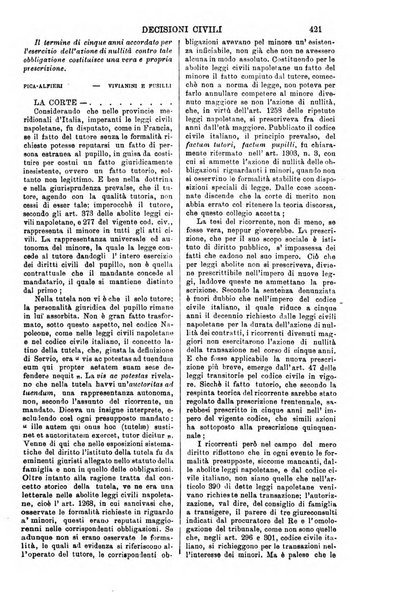 Annali della giurisprudenza italiana raccolta generale delle decisioni delle Corti di cassazione e d'appello in materia civile, criminale, commerciale, di diritto pubblico e amministrativo, e di procedura civile e penale