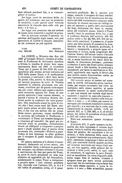 Annali della giurisprudenza italiana raccolta generale delle decisioni delle Corti di cassazione e d'appello in materia civile, criminale, commerciale, di diritto pubblico e amministrativo, e di procedura civile e penale