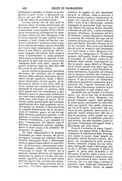 Annali della giurisprudenza italiana raccolta generale delle decisioni delle Corti di cassazione e d'appello in materia civile, criminale, commerciale, di diritto pubblico e amministrativo, e di procedura civile e penale