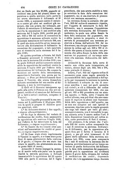 Annali della giurisprudenza italiana raccolta generale delle decisioni delle Corti di cassazione e d'appello in materia civile, criminale, commerciale, di diritto pubblico e amministrativo, e di procedura civile e penale