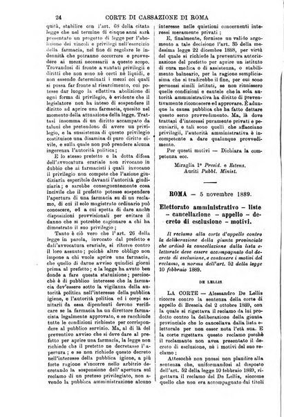 Annali della giurisprudenza italiana raccolta generale delle decisioni delle Corti di cassazione e d'appello in materia civile, criminale, commerciale, di diritto pubblico e amministrativo, e di procedura civile e penale