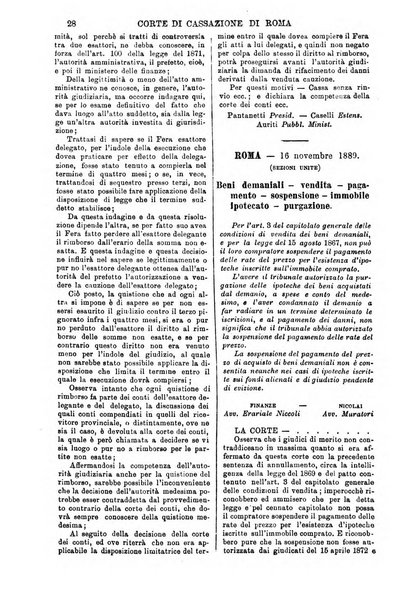 Annali della giurisprudenza italiana raccolta generale delle decisioni delle Corti di cassazione e d'appello in materia civile, criminale, commerciale, di diritto pubblico e amministrativo, e di procedura civile e penale