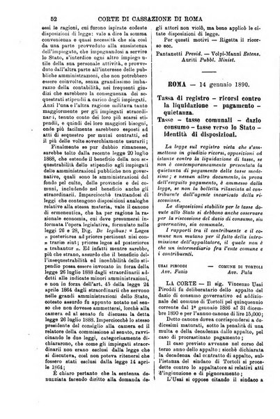 Annali della giurisprudenza italiana raccolta generale delle decisioni delle Corti di cassazione e d'appello in materia civile, criminale, commerciale, di diritto pubblico e amministrativo, e di procedura civile e penale