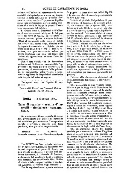 Annali della giurisprudenza italiana raccolta generale delle decisioni delle Corti di cassazione e d'appello in materia civile, criminale, commerciale, di diritto pubblico e amministrativo, e di procedura civile e penale