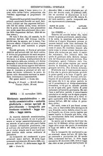 Annali della giurisprudenza italiana raccolta generale delle decisioni delle Corti di cassazione e d'appello in materia civile, criminale, commerciale, di diritto pubblico e amministrativo, e di procedura civile e penale