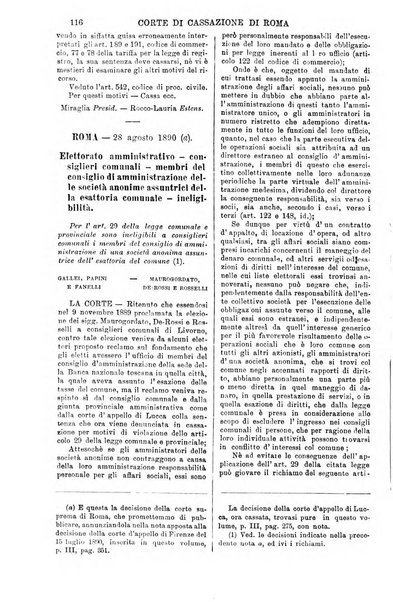 Annali della giurisprudenza italiana raccolta generale delle decisioni delle Corti di cassazione e d'appello in materia civile, criminale, commerciale, di diritto pubblico e amministrativo, e di procedura civile e penale