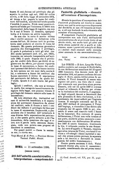 Annali della giurisprudenza italiana raccolta generale delle decisioni delle Corti di cassazione e d'appello in materia civile, criminale, commerciale, di diritto pubblico e amministrativo, e di procedura civile e penale