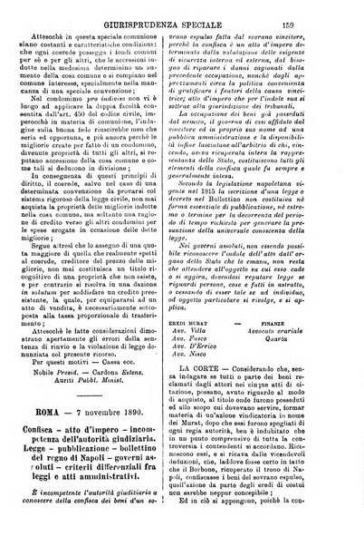 Annali della giurisprudenza italiana raccolta generale delle decisioni delle Corti di cassazione e d'appello in materia civile, criminale, commerciale, di diritto pubblico e amministrativo, e di procedura civile e penale