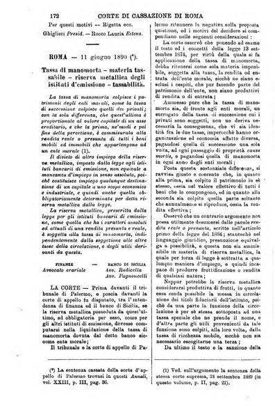 Annali della giurisprudenza italiana raccolta generale delle decisioni delle Corti di cassazione e d'appello in materia civile, criminale, commerciale, di diritto pubblico e amministrativo, e di procedura civile e penale