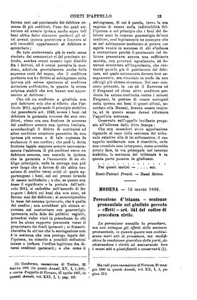 Annali della giurisprudenza italiana raccolta generale delle decisioni delle Corti di cassazione e d'appello in materia civile, criminale, commerciale, di diritto pubblico e amministrativo, e di procedura civile e penale