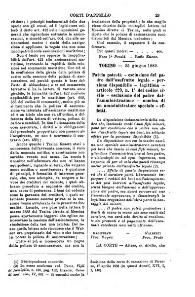 Annali della giurisprudenza italiana raccolta generale delle decisioni delle Corti di cassazione e d'appello in materia civile, criminale, commerciale, di diritto pubblico e amministrativo, e di procedura civile e penale