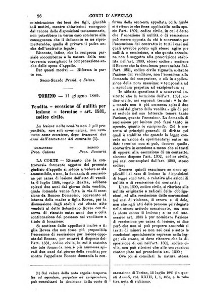 Annali della giurisprudenza italiana raccolta generale delle decisioni delle Corti di cassazione e d'appello in materia civile, criminale, commerciale, di diritto pubblico e amministrativo, e di procedura civile e penale