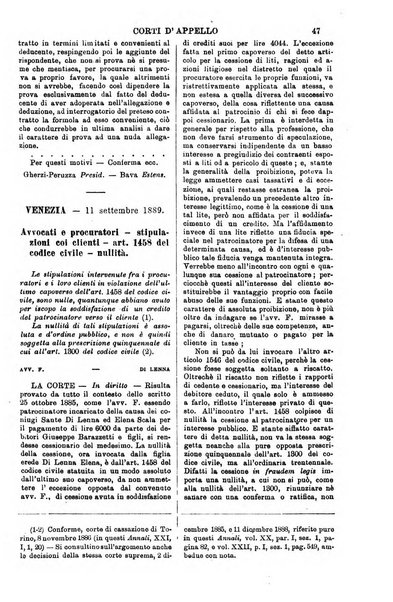 Annali della giurisprudenza italiana raccolta generale delle decisioni delle Corti di cassazione e d'appello in materia civile, criminale, commerciale, di diritto pubblico e amministrativo, e di procedura civile e penale