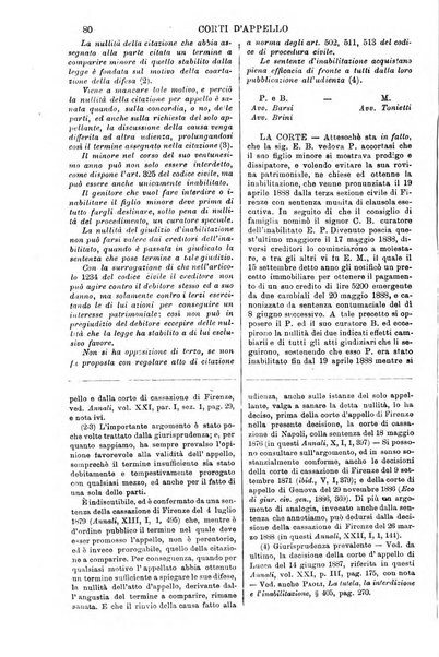 Annali della giurisprudenza italiana raccolta generale delle decisioni delle Corti di cassazione e d'appello in materia civile, criminale, commerciale, di diritto pubblico e amministrativo, e di procedura civile e penale