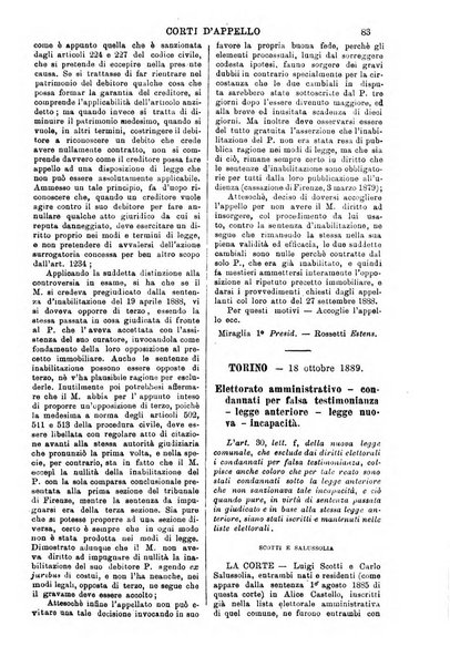 Annali della giurisprudenza italiana raccolta generale delle decisioni delle Corti di cassazione e d'appello in materia civile, criminale, commerciale, di diritto pubblico e amministrativo, e di procedura civile e penale