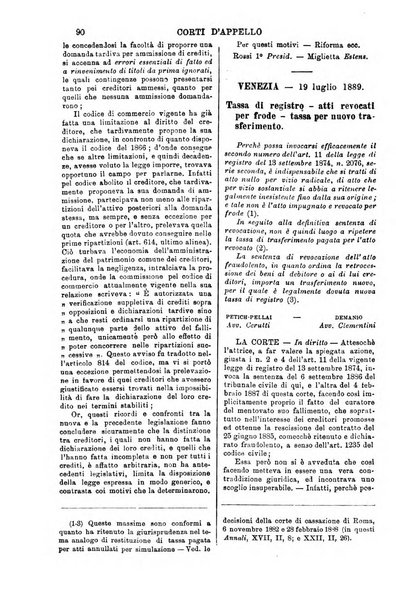 Annali della giurisprudenza italiana raccolta generale delle decisioni delle Corti di cassazione e d'appello in materia civile, criminale, commerciale, di diritto pubblico e amministrativo, e di procedura civile e penale